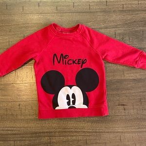 9-12 mo Micky sweater w/bonus tee